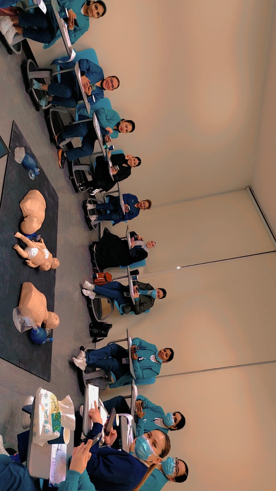 المركز الصحي يقيم دورة SHA BLS Provider Course لمنسوبي مغربي الصحية